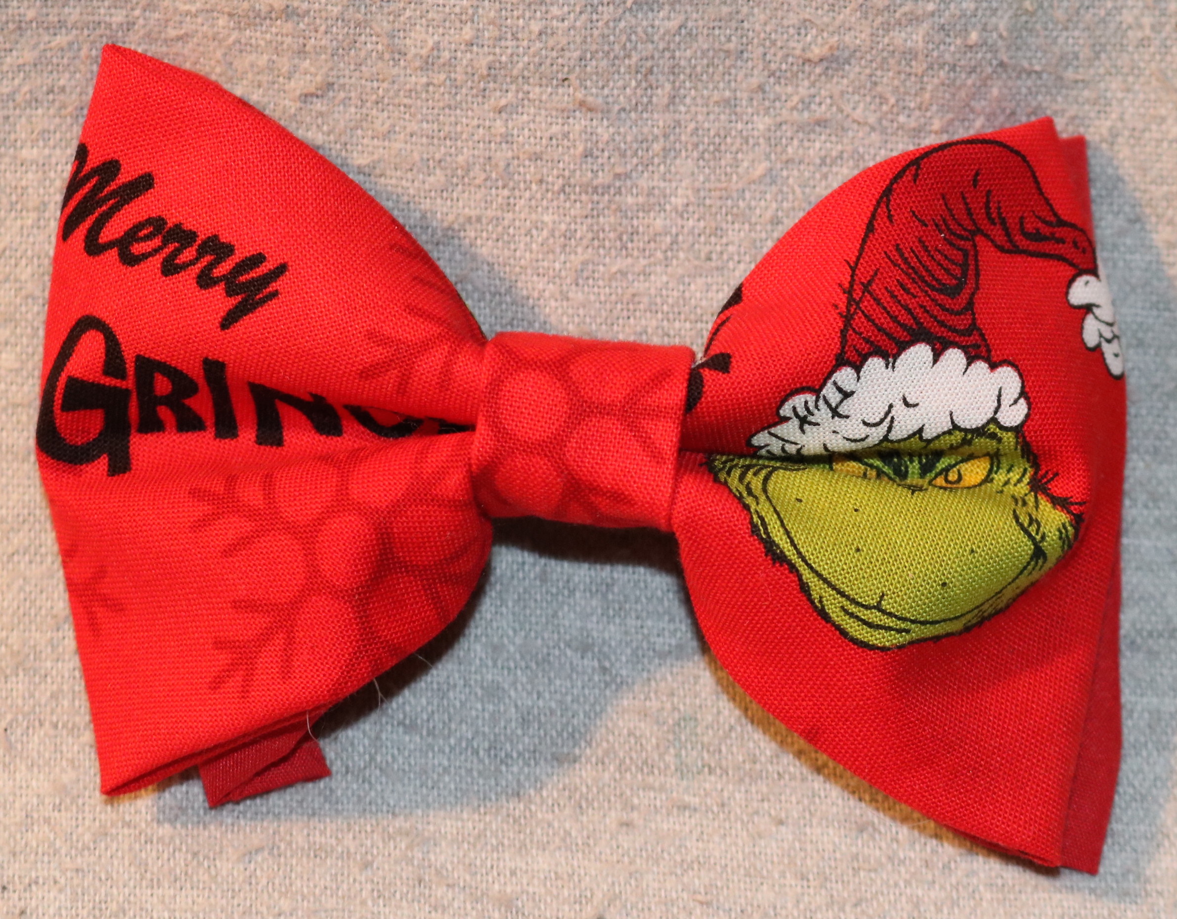 Dr UNWORN Seuss How The Grinch Stole Christmas Costume Grinch Bow Tie